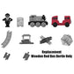 Replacement Part for Fisher-Price Thomas & Friends Wood Racing Figure-8 Set - GGG73 ~ Replacement Wooden Red Bus Bertie