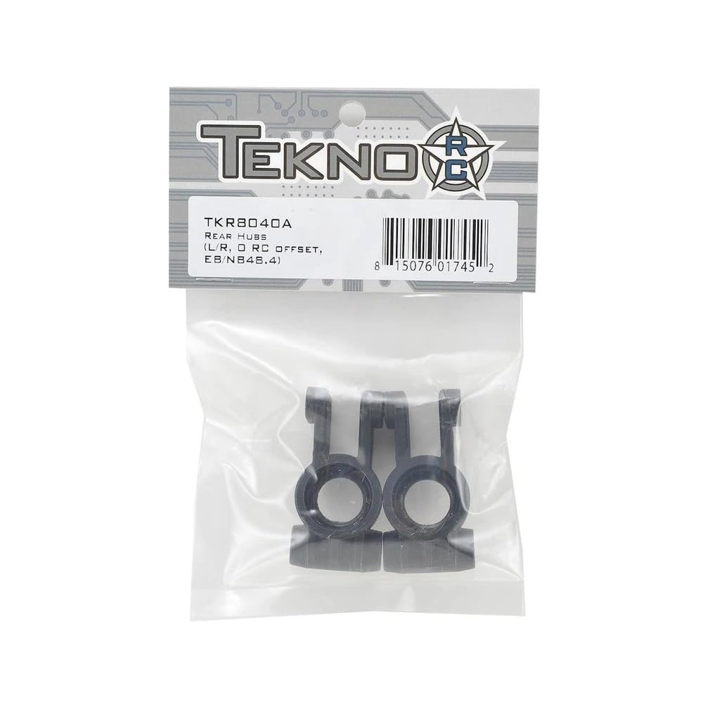 Tekno RC 8040A Rear Hubs Left/Right 0 RC Offset EB/NB48.4