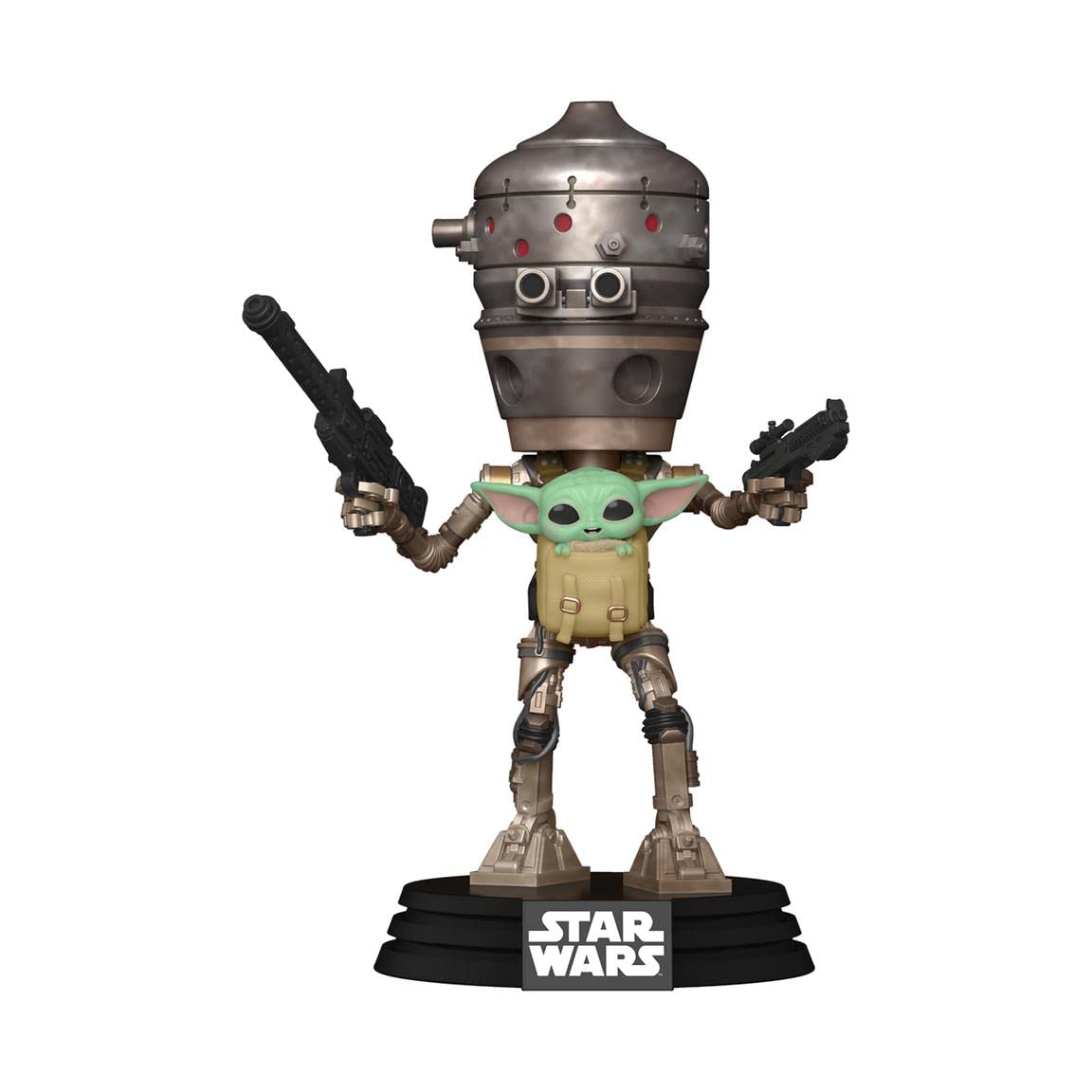 Funko Pop Star Wars - The Mandalorian - IG-11 with The Child Pop and Shirt (Medium)