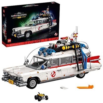 LEGO Icons Ghostbusters ECTO-1 10274 Car Kit, Large Set for Adults, Gift Idea for Men, Women, Her, Him, Collectable Model for Display, Nostalgic Home