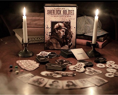 Keifer Art Sherlock Holmes and Moriarty's Web