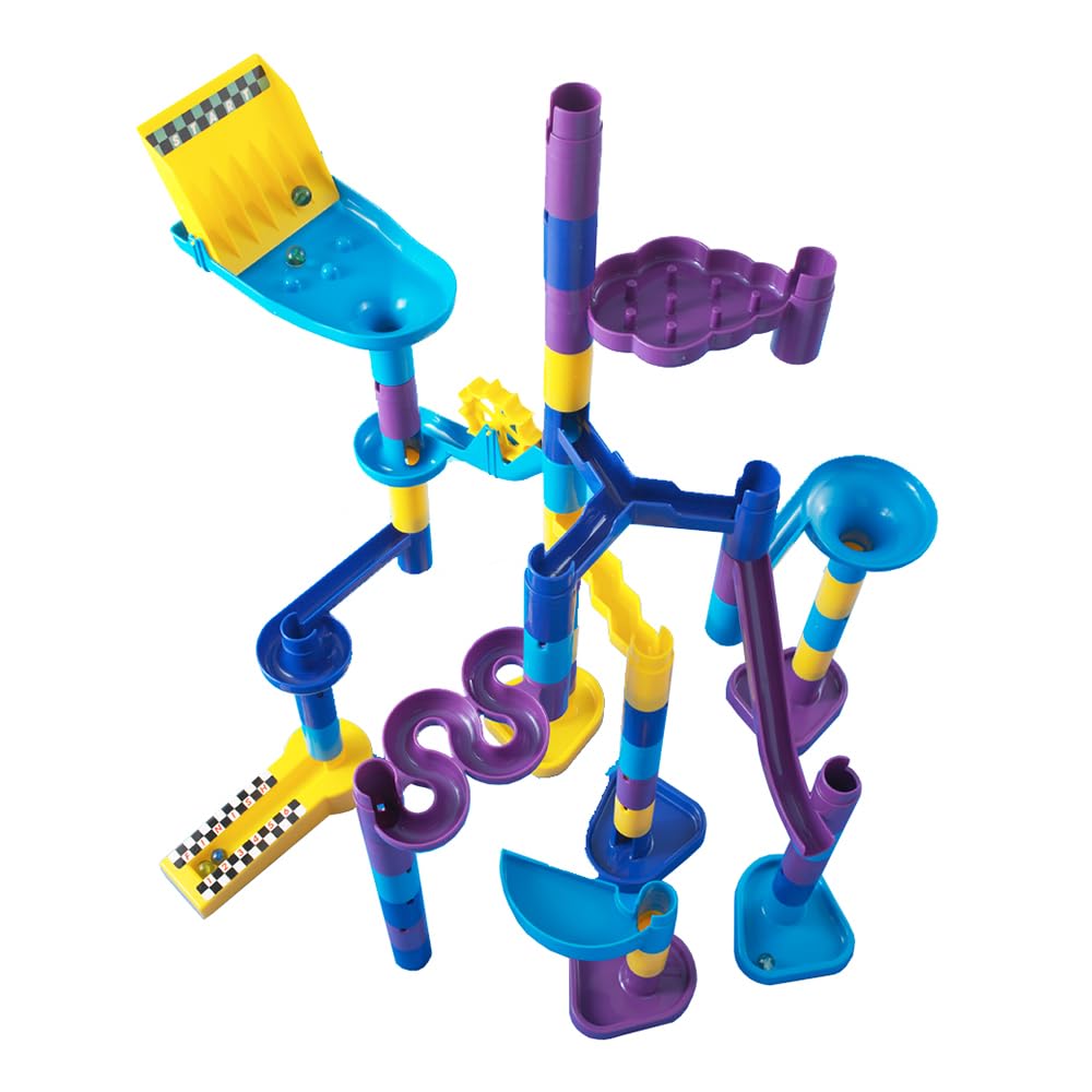 Discovery Toys MARBLEWORKS Marble Run Starter | Kid-Powered Learning | STEM Educational Building Block Toy Learning & Childhood Development 5 Years