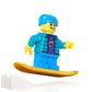 LEGO Holiday Minifigure - Snowboarder Boy (with Snowboard and Mini Jump)