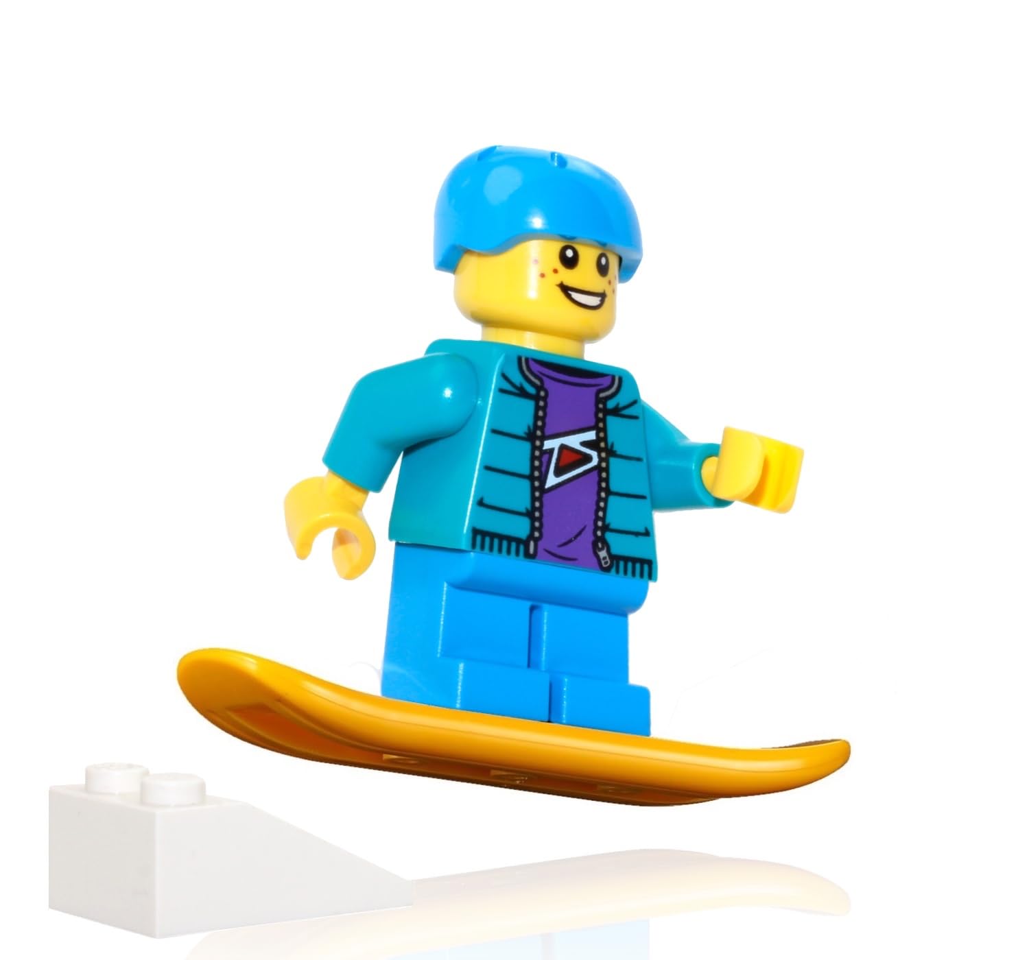 LEGO Holiday Minifigure - Snowboarder Boy (with Snowboard and Mini Jump)
