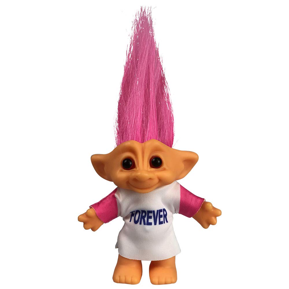 Yintlilocn 3.9" Lucky Troll Dolls,Vintage Troll Dolls 90s Toys