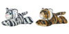 Bundle of 2 Aurora Plush Animals - 8" Tanya Tiger and Shazam White Tiger