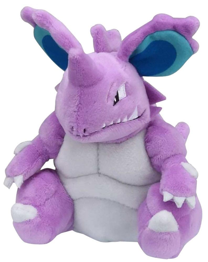 Pokemon Center: Sitting Cuties: Nidoking Plush # 34 - Generation 1-6 in