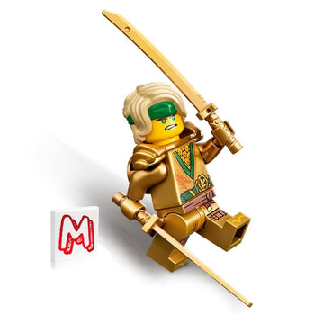 LEGO NINJAGO Legacy Minifigure - Lloyd (Golden Ninja) with Dual Swords