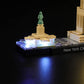 Lightailing Light Set for (Architecture New York City) Building Blocks Model - Led Light kit Compatible with Lego 21028(NOT Included The Model)