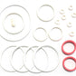 Game Room Guys Williams Big Ben Pinball White Rubber Ring Kit