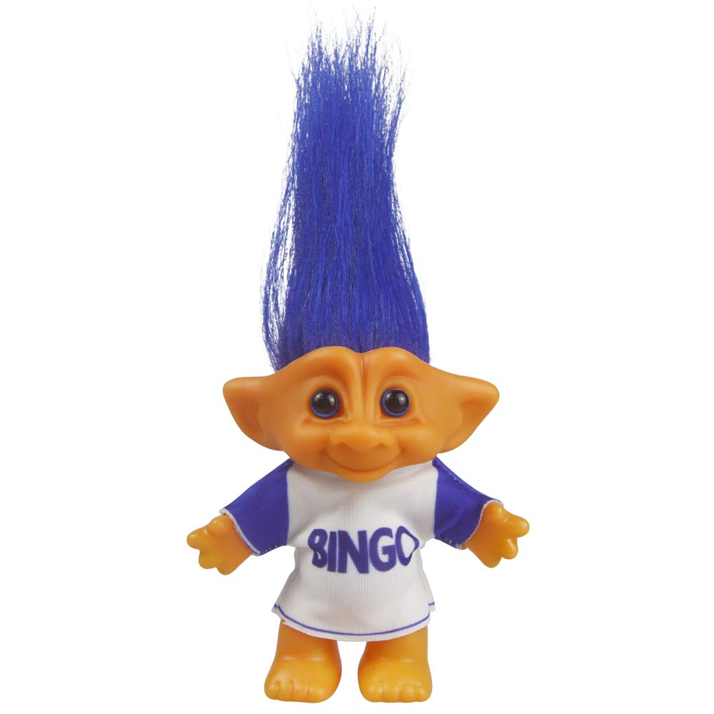 Yintlilocn 3.9" Bingo Vintage Troll Dolls, Lucky Trolls Dolls