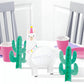 Llama and Cactus Table Centerpieces - Birthday and Party Supplies
