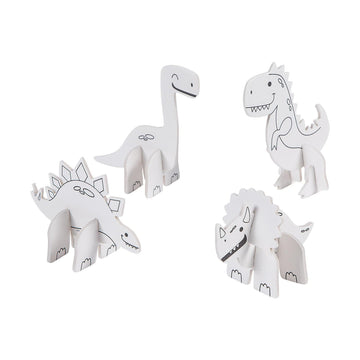 Fun Express CYO Foam Mini Dinosaur Craft Kits - VBS Vacation Bible School Supplies/Decor - 48 Pieces
