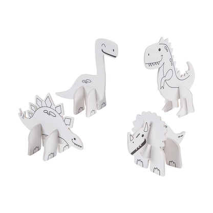 Fun Express CYO Foam Mini Dinosaur Craft Kits - VBS Vacation Bible School Supplies/Decor - 48 Pieces
