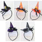 YADIRF 5 Pcs Headband Hairband Mini Pointy Witch Hat Lovely Hair Hoop Bowknot Cosplay For Funny Halloween Cosplay Costume Hair Accessories