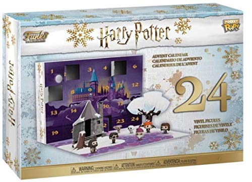 LIMITED EDITION GAME STOP Funko POCKET PoP! HARRY POTTER HOLIDAY ADVENT CALENDAR with 24 VINYL Figures