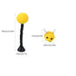 ArrErr 8 Pack Wool Felt Bees with Bee Tentacle Antenna 1 Inch Plush Bee Decor for Bees Tentacle Headbands Gender Reveal Party Baby Shower Themed Event