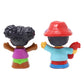 Fisher-Price Replacement Parts for Collectible Little People Swimming Pool Lake Summertime Playset FDG41 - Replacement Figures Asian Lifeguard Steven
