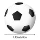 Fulanfudi 24 PCS Soccer Cupcake Toppers Foam Mini Soccer Stress Ball Soccer Ball Cupcake Picks Football Theme Cake Topper for Kids Stress Relief