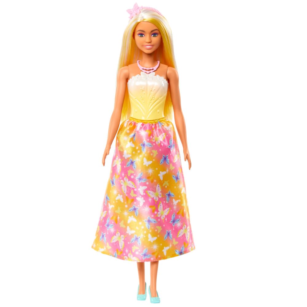 Barbie Royal Doll with Brightly Highlighted Fantasy Hair