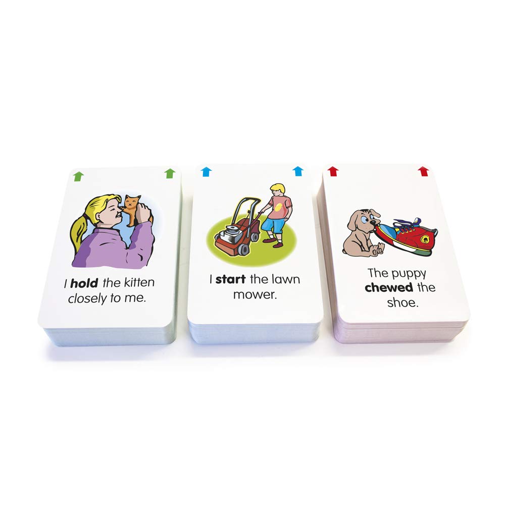 Junior Learning Verb Flashcards, Multi (JL209)