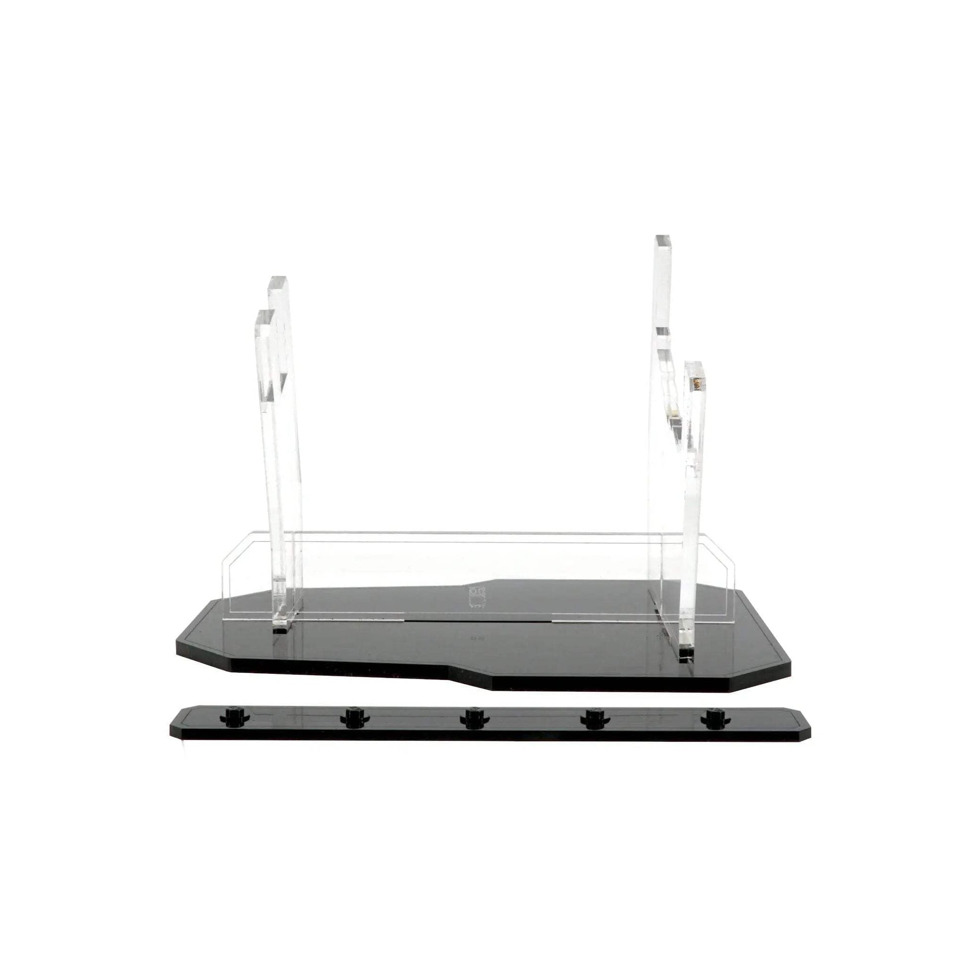 Brickcessories Display Stand Compatible with LEGO Star Wars 75357 Ghost and Phantom II - Angled Flight Display with Minifigure Base - Set Not Included