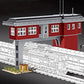 General Jim's Railroad Signal Station Modular Building Block Bricks Set This Set Contains 1809 Piece, baseplates Included, for Train Enthusiasts