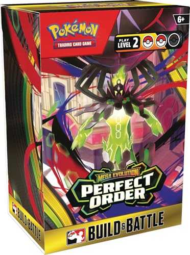 Pokémon TCG: Mega Evolution-Perfect Order Build & Battle Box