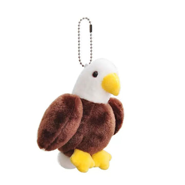 Eagle Stuffed Animals Soft Keychain Eagle Plush Cute Doll for Boys Girls 4.6in (yaos ying)