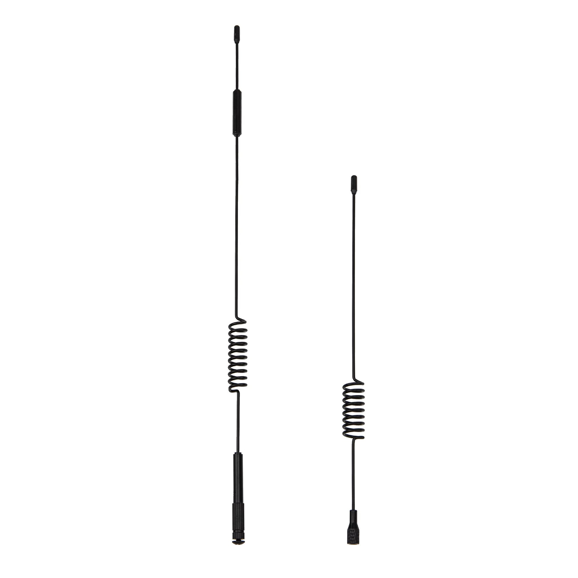 ShareGoo 2Pcs 7.68" & 11.4" Metal Antenna Simulation Decoration Accessories Compatible with Axial SCX10 90046 Traxxas TRX4 D90 D110 Tamiya CC01 1/10