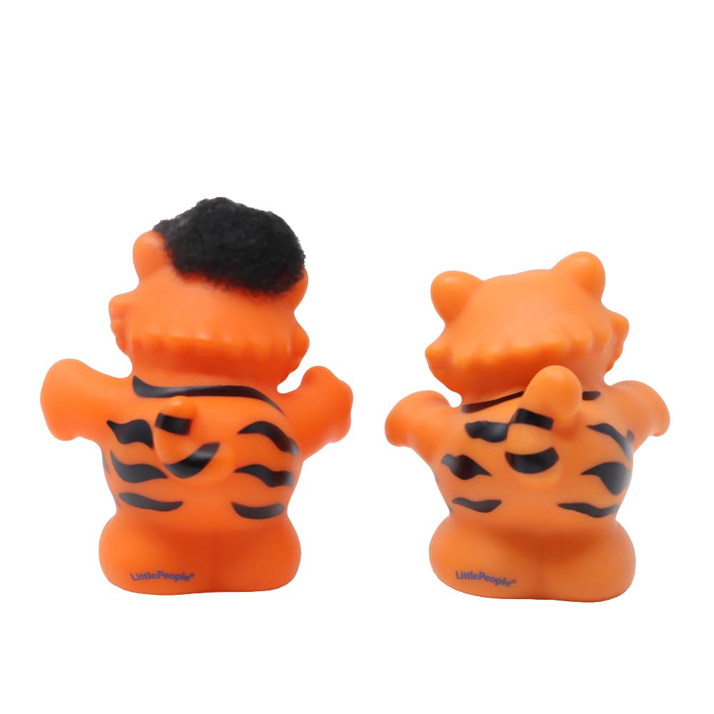 Fisher-Price Replacement Parts for Collectible Little People Noah's Ark, Zoo or Circus Playset K0725 - Replacement Orange and Black Stripe Tiger