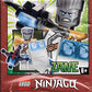 LEGO Ninjago: Zane Minifigure from Master of The Mountain with Bowcaster and Shield