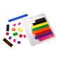 EAI Education Fraction Tiles with Tray: Blank Set of 51