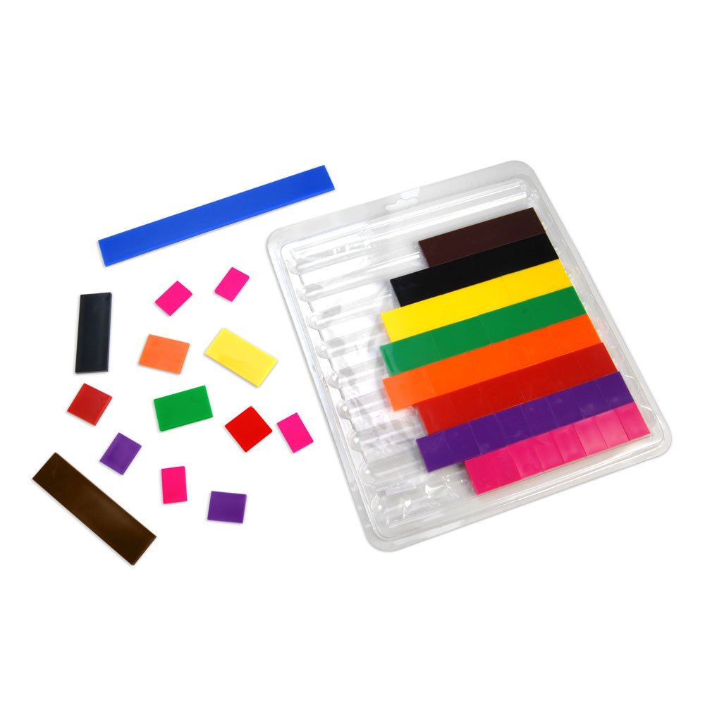 EAI Education Fraction Tiles with Tray: Blank Set of 51