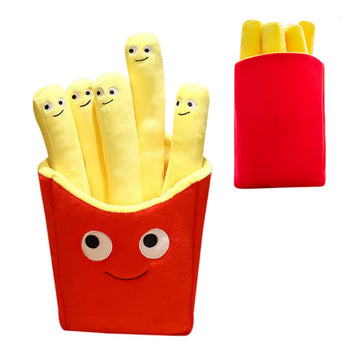 15.7-inch Hamburger French fries Plush Pillow Soft Stuffed Toy for Kids