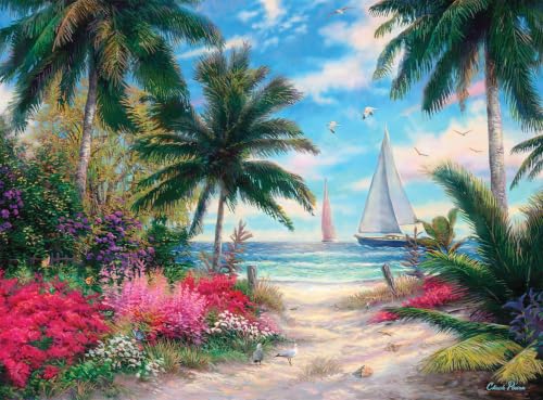 Buffalo Games - Sea Breeze Trail - 1000 Piece Jigsaw Puzzle for Adults