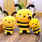 Cute rabbit Honeybee Plush Toy Bee Stuffed Doll Plush Pillow (8 inch)