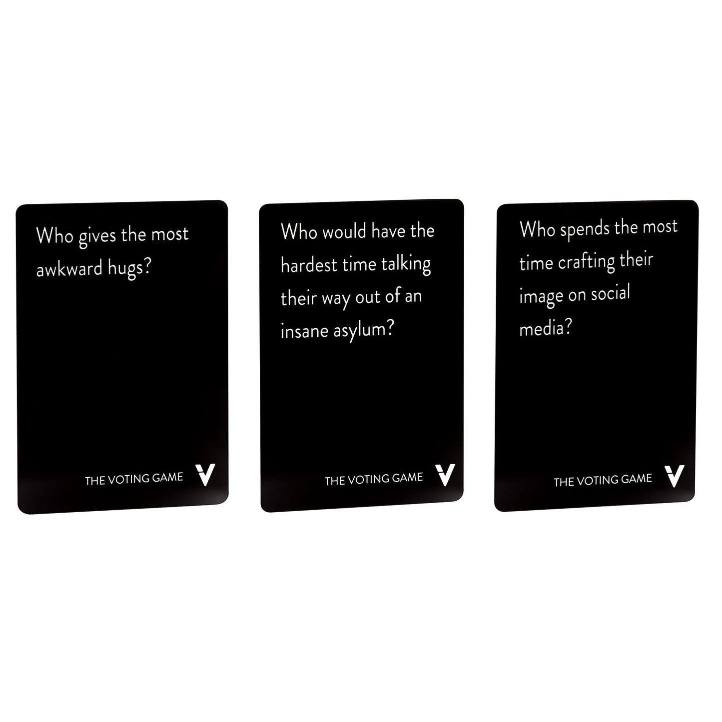 The Voting Game - The Hilarious Adult Party Card Game About Finding Out Who Your Friends are for White Elephant Parties, Stocking Stuffers + Board