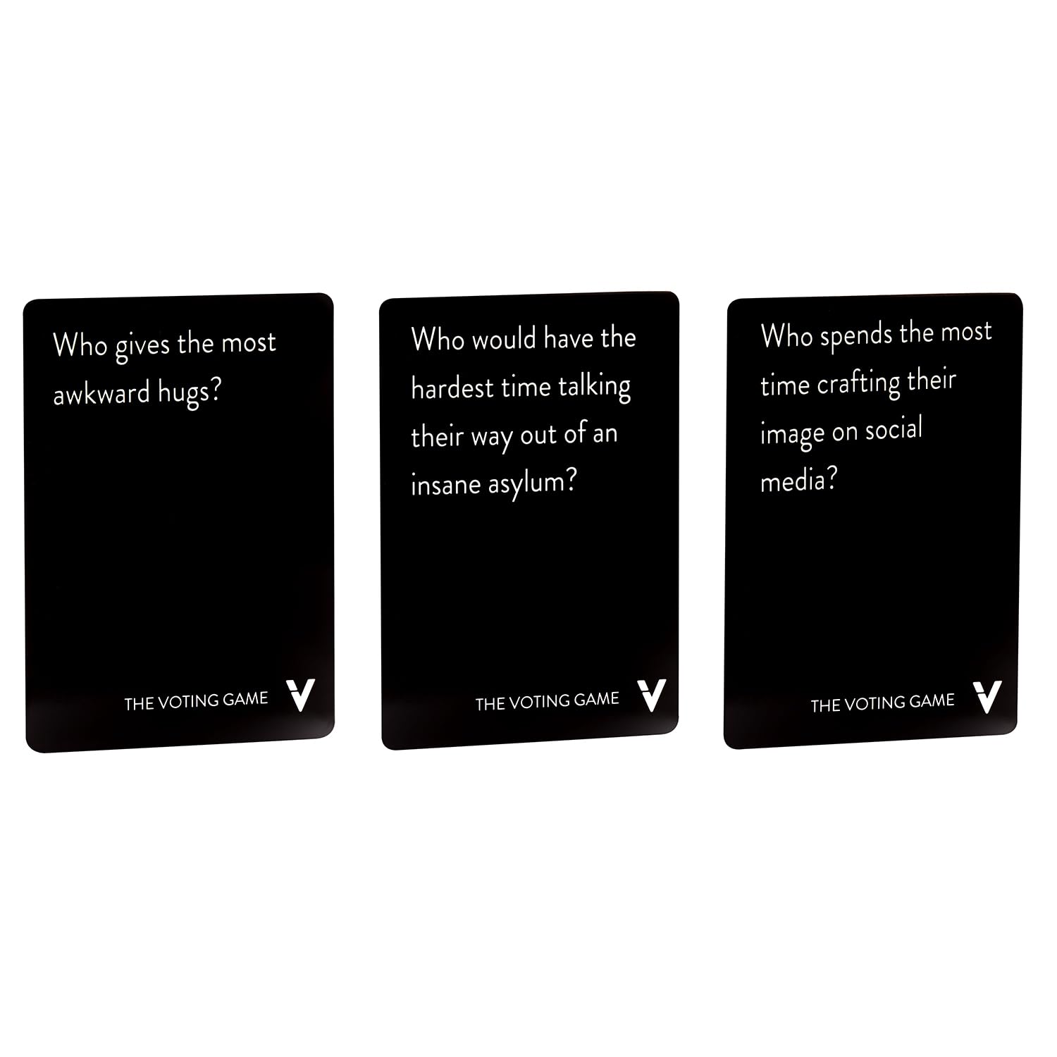 The Voting Game - The Hilarious Adult Party Card Game About Finding Out Who Your Friends are for White Elephant Parties, Stocking Stuffers + Board