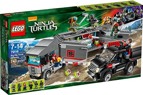 LEGO Ninja Turtles 79116 Big Rig Snow Getaway Building Set