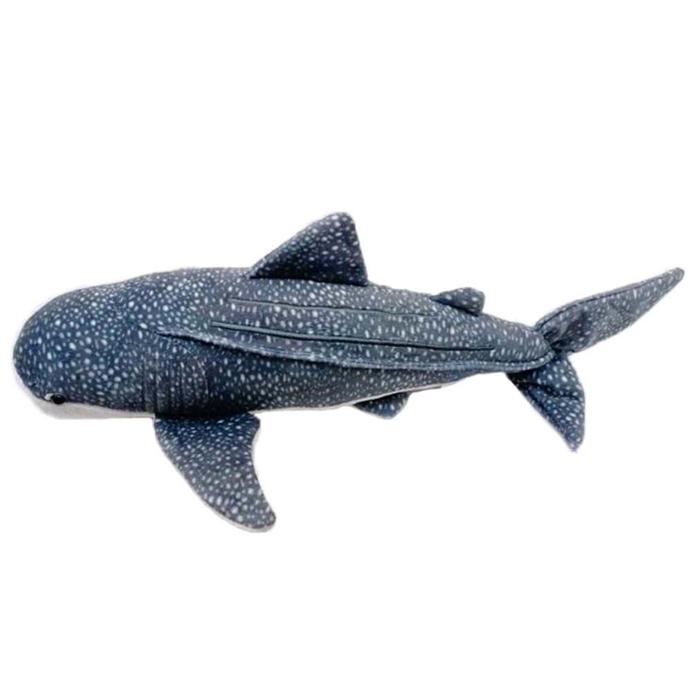 JIANEEXSQ Soft Simulation Great Whale Shark Plush Toy, Realistic Lifelike Whale Shark Stuffed Animals, Cute Ocean Sea Creatures Sharks Plush Toy Gift