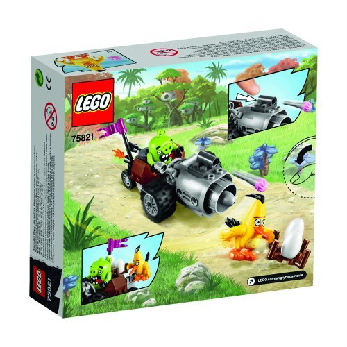 LEGO Angry Birds 75821 Piggy Car Escape Building Kit (74 Piece)