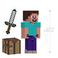 Mattel Minecraft Action Figure & Accessories 2-Pack with Steve in 3.25-inch Scale, Collectible Toy Set