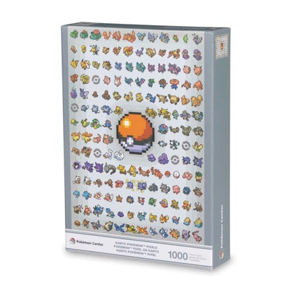 Pokémon Center: Kanto Pokémon Pixels Pokémon Puzzle (1,000 Pieces)