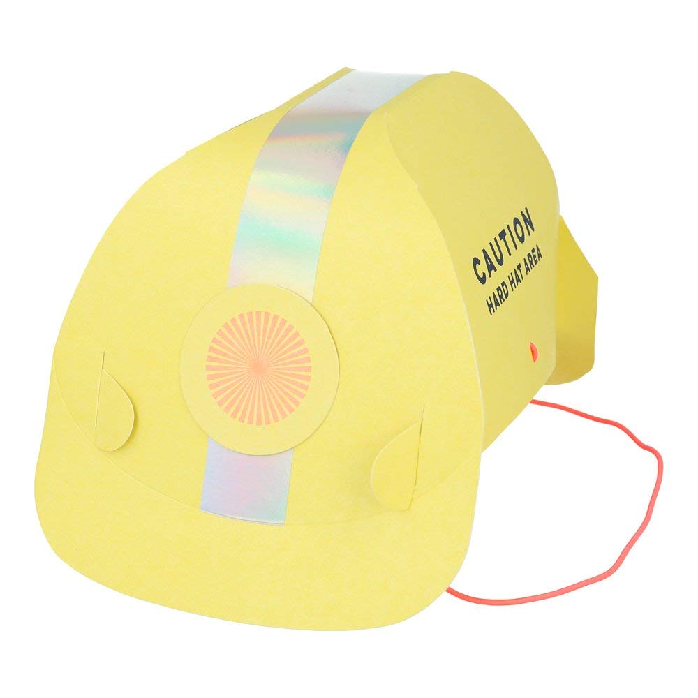 Meri Meri Construction Party Hat (Pack of 8)