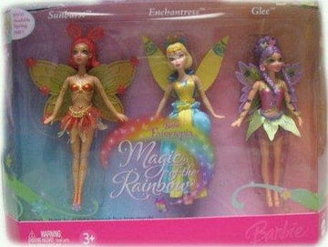 Barbie Fairytopia Magic of the Rainbow Mini Dolls Gift Pack: Sunburst, Enchantress and Glee