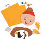 Scarecrow Handprint Craft Kit - Makes 12 - Fall Crafts for Kids and Fun Home Activities