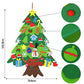 MYHJL DIY Felt Christmas Tree Merry Christmas Decoration for Home Xmas Gifts Cristmas Tree Ornaments New Year 2024(02#)