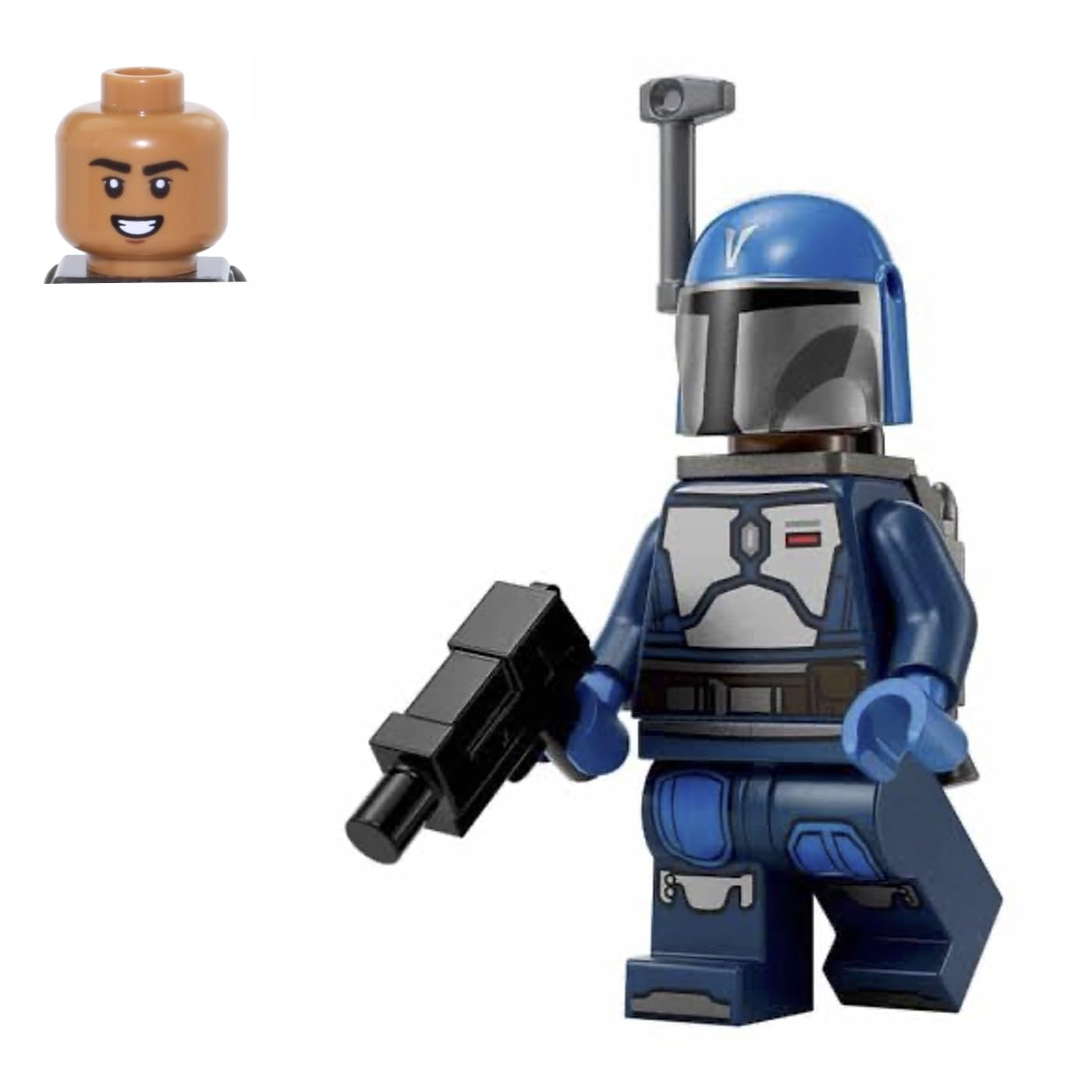 LEGO Star Wars Minifigure - Mandalorian Fleet Commander Pilot with Blaster
