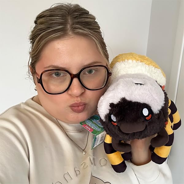 Squishable - Mini Orb Weaver Spider - Garden Collection - 12 in - Soft Toy Collectible Stuffed Animal